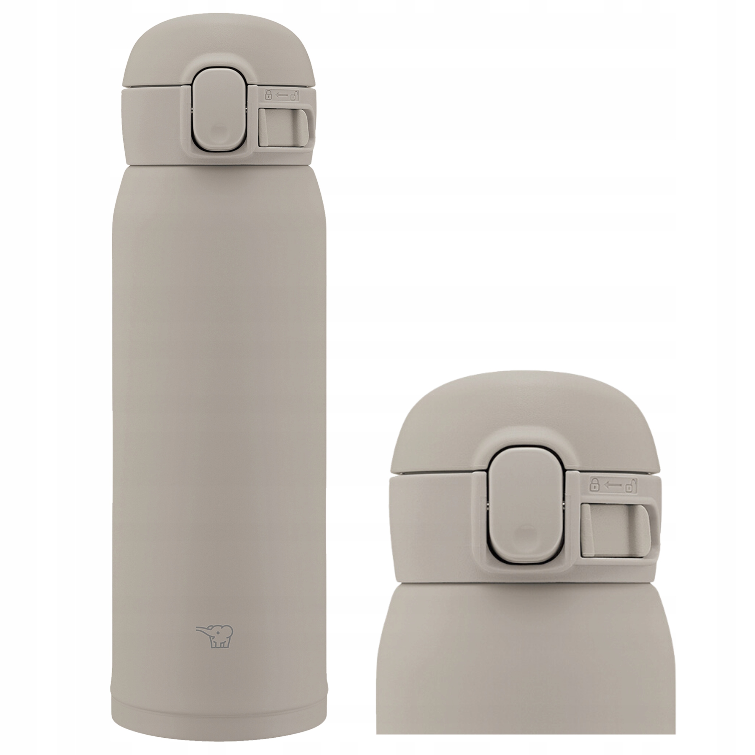 Zojirushi Termohrnek na čaj, vzduchotěsný SM-WS48-HM 480 ml Šedý