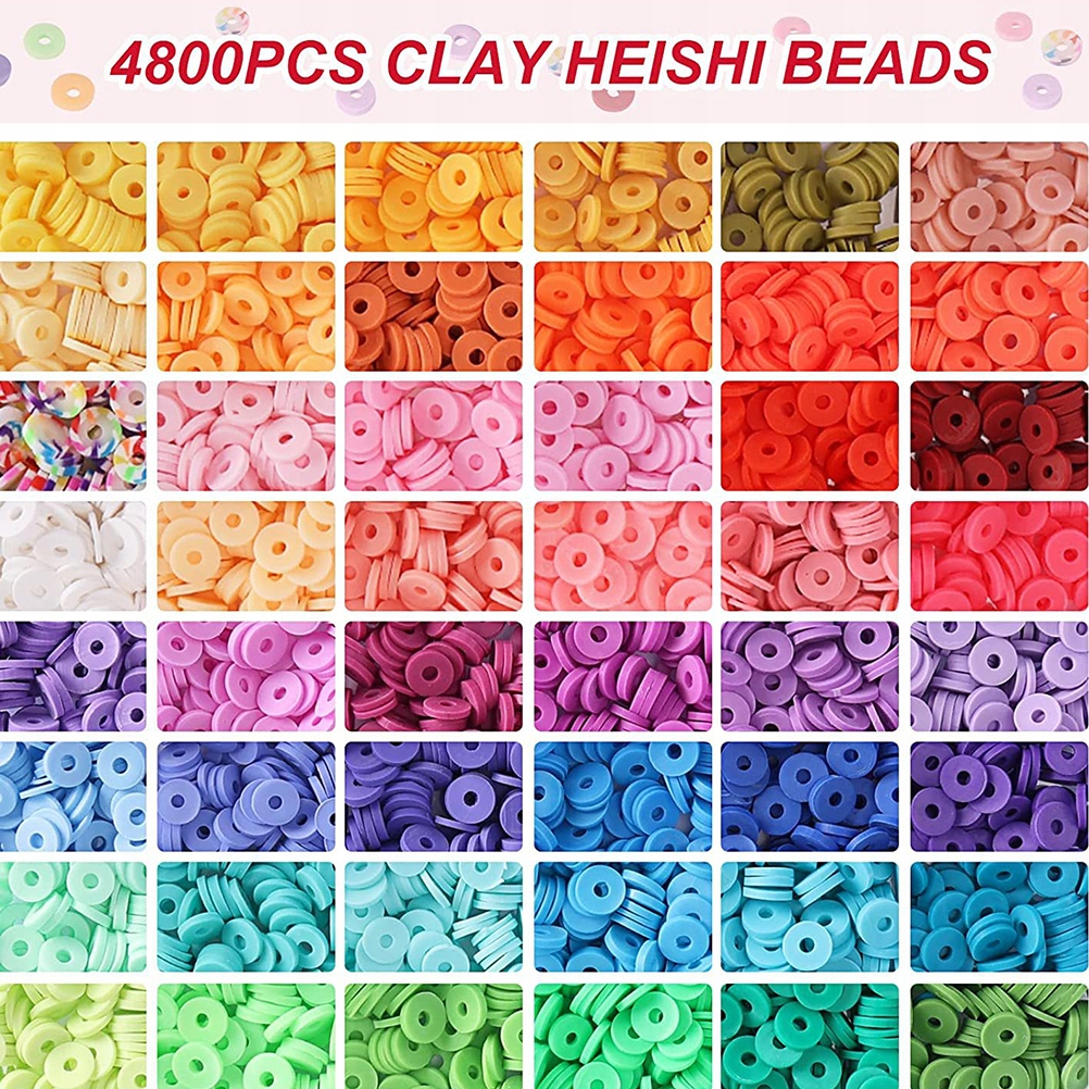 WYKONYWANIE BIŻUTERII KORALIKI GLINIANE BRANSOLETKI ZESTAWY KORALIKÓW Materiał metal