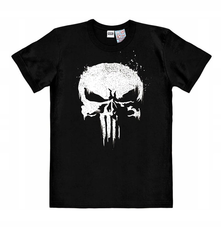 Koszulka Punisher logo Marvel [Rozmiar: 4XL]