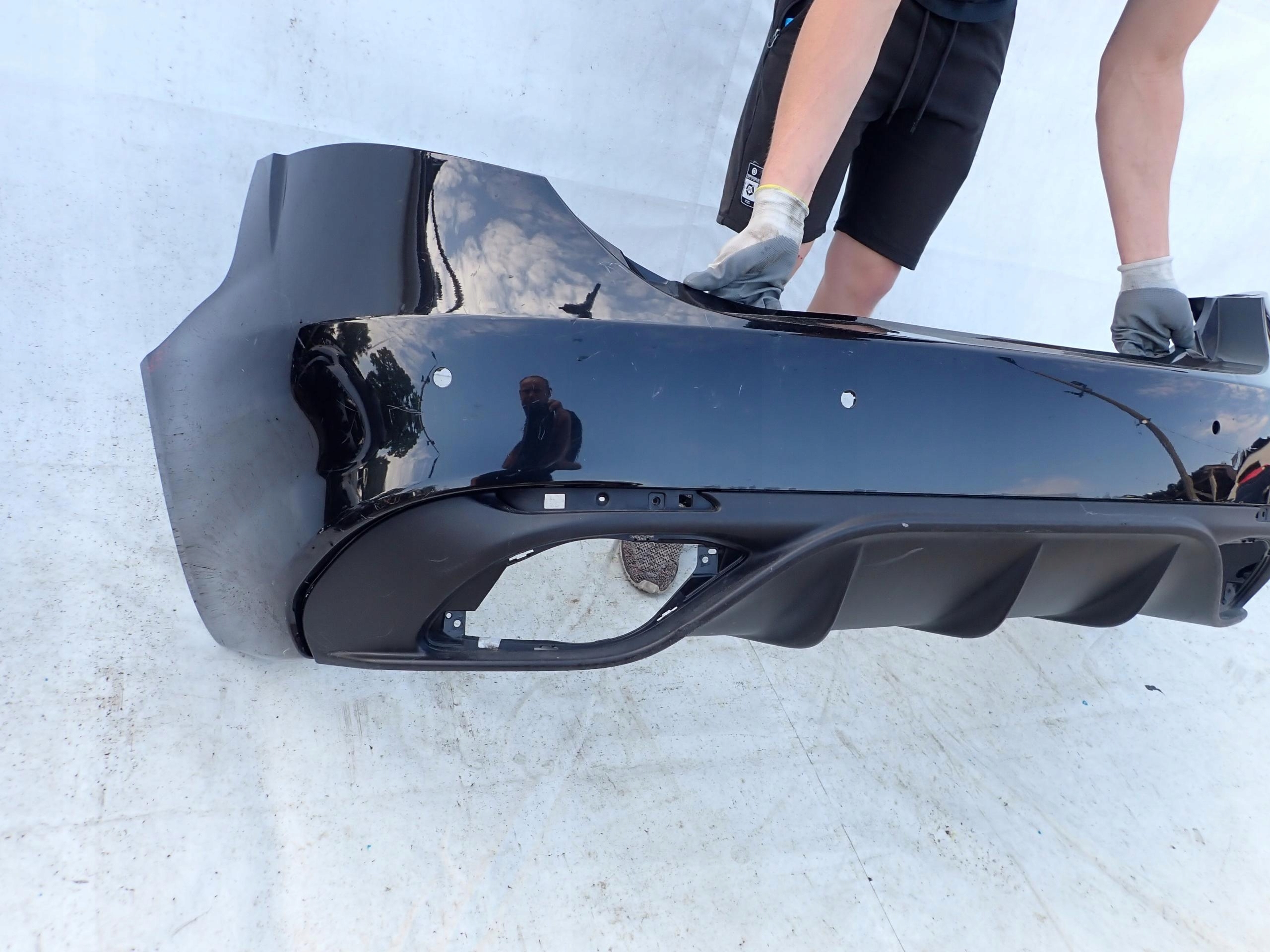 ALFA ROMEO GIULIA VELOCE 16- bumper rear part rear PDC