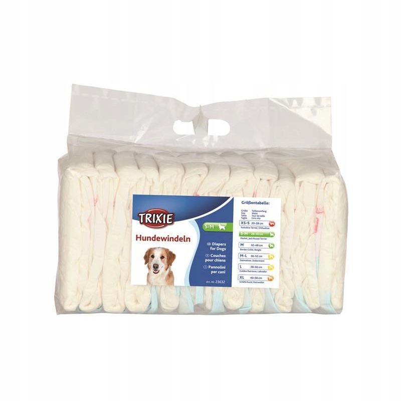 

Trixie Pieluchy Pampersy dla suczek S-m 23632