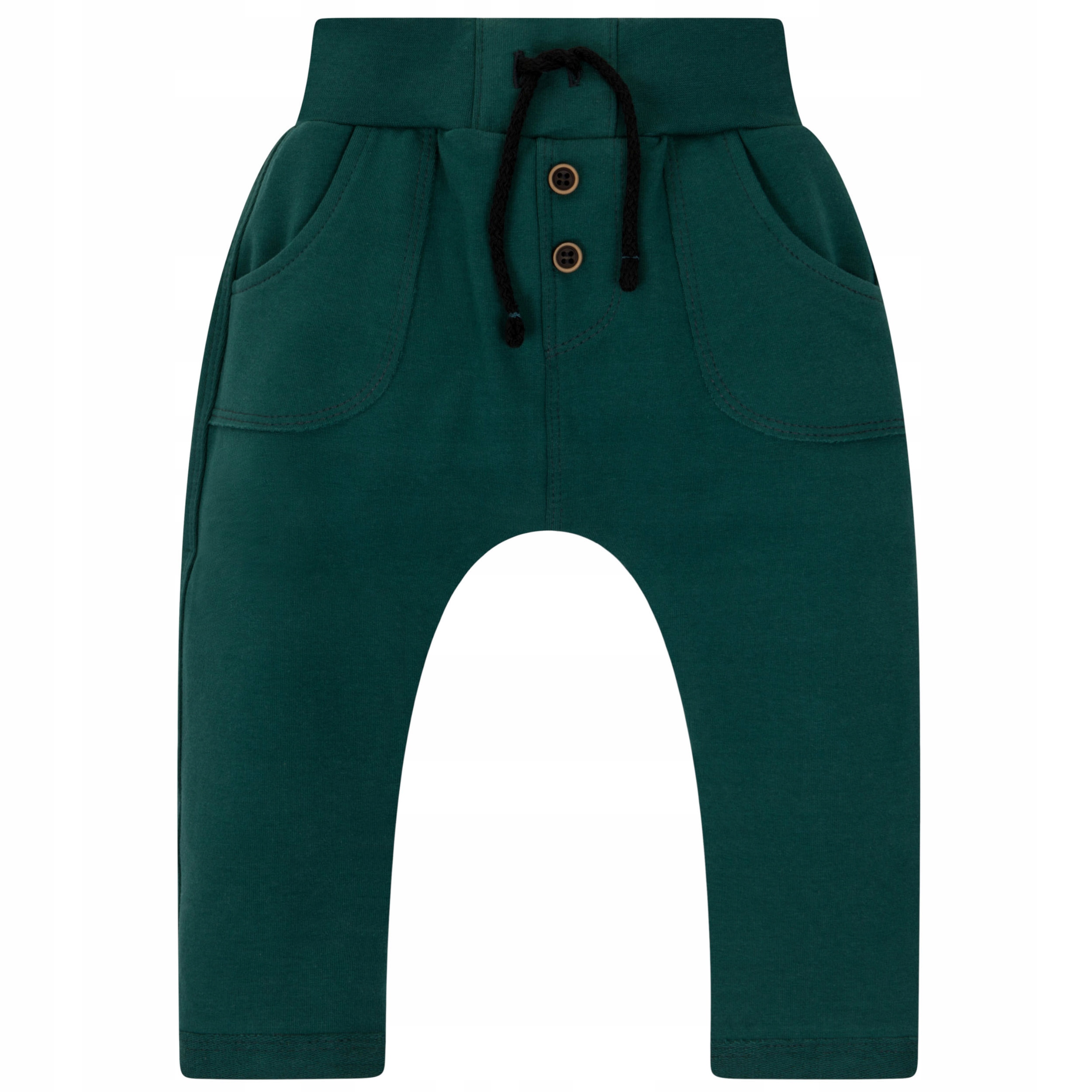 

Spodnie Ze Sznureczkiem ciemnozielone 80