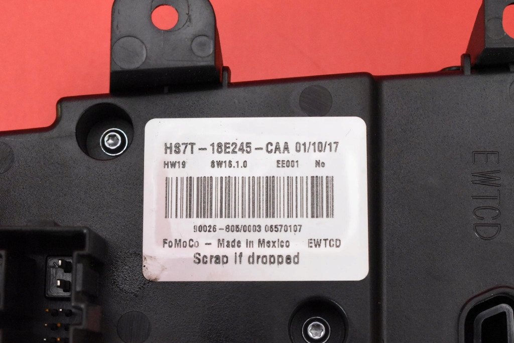 control panel air conditioning devices KLIMY RADIA HS7T-18E245-CAA FORD MONDEO MK5 14-20