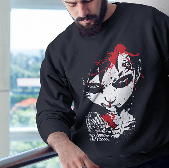 BLUZA NARUTO GAARA BLOOD