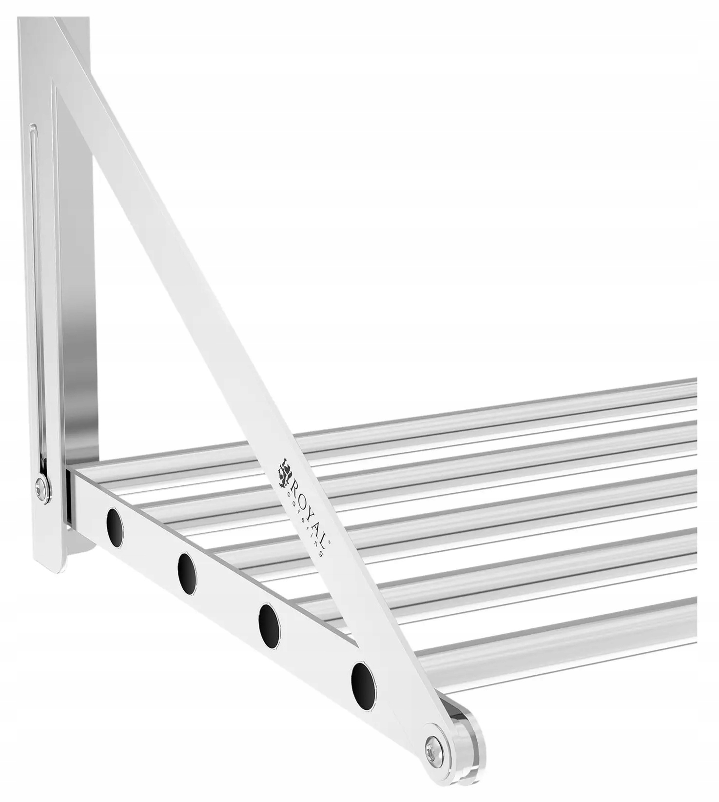 Półka wisząca składana nierdzew 120x45 Royal Catering RC-TFWH12045 10011725