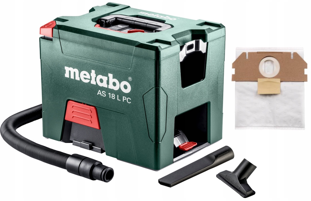 Metabo Odkurzacz Akumulatorowy Lekki Przenośny 7,5l As 18 L Pc 602021850