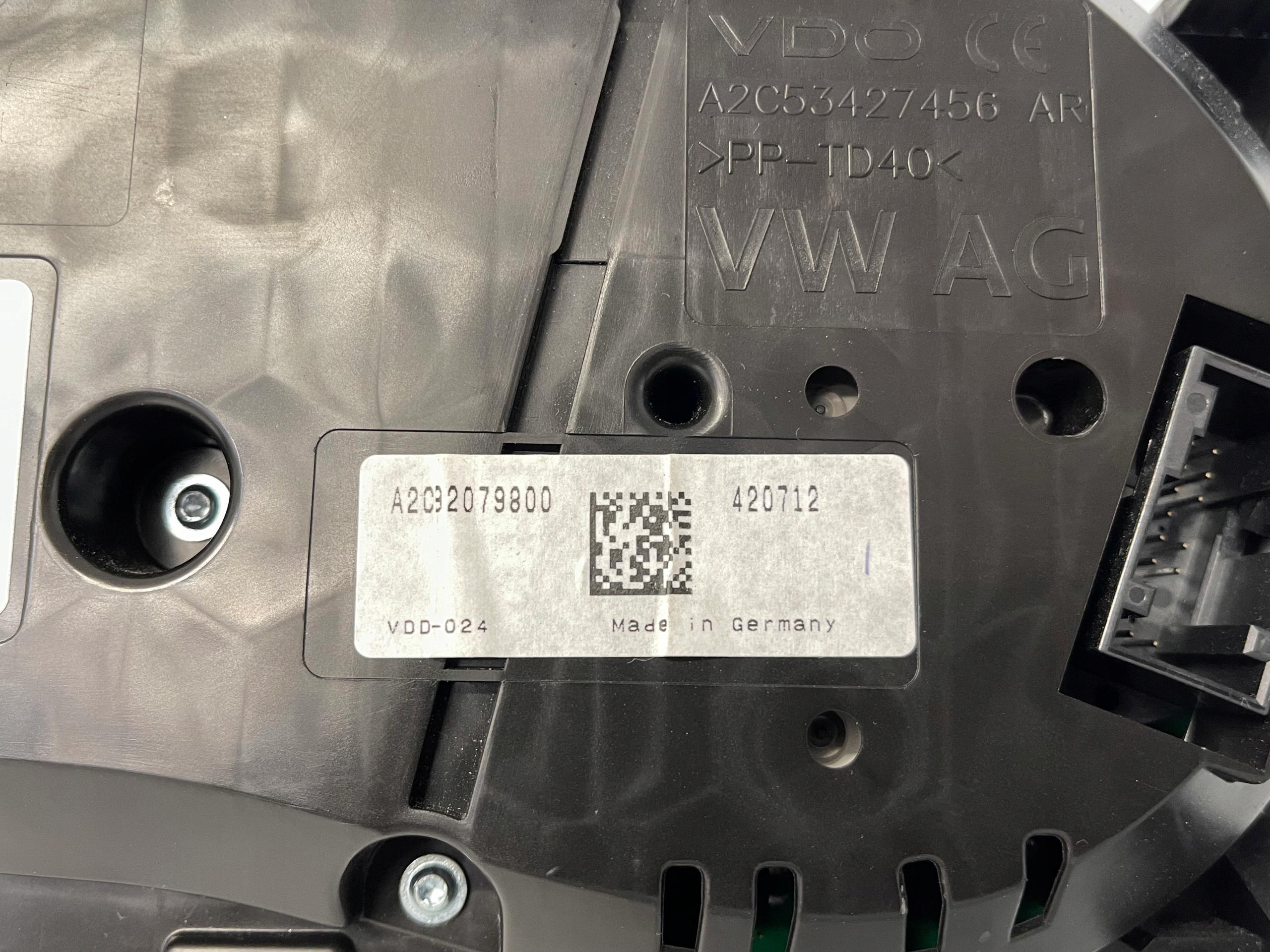 dials VW PASSAT B8 3G0920741 2.0 TDI EUROPA