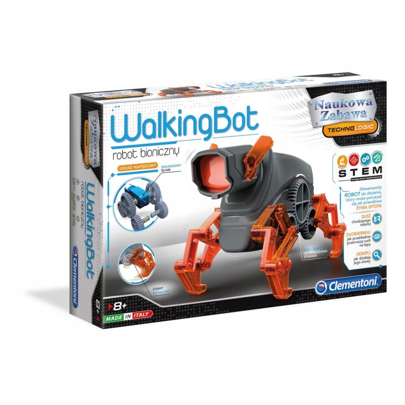 Clementoni chodzący robot bioniczny 50059