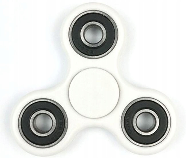 Hand Fidget Spinner 4 Łożyska biały