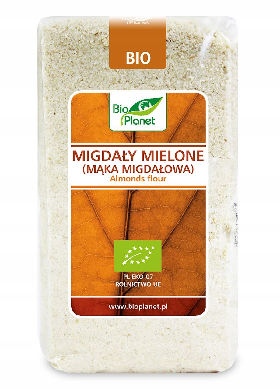 Levně 2x Bio Planet Mleté mandle (mandlová mouka) Bio 400 g