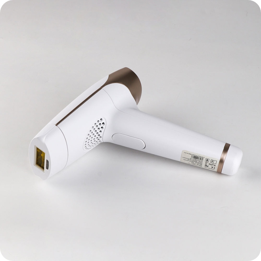 Depilator Laserowy IPL Dwie Lampy 36W Odmładzanie Nogi Bikini Wysokość produktu 18.5 cm