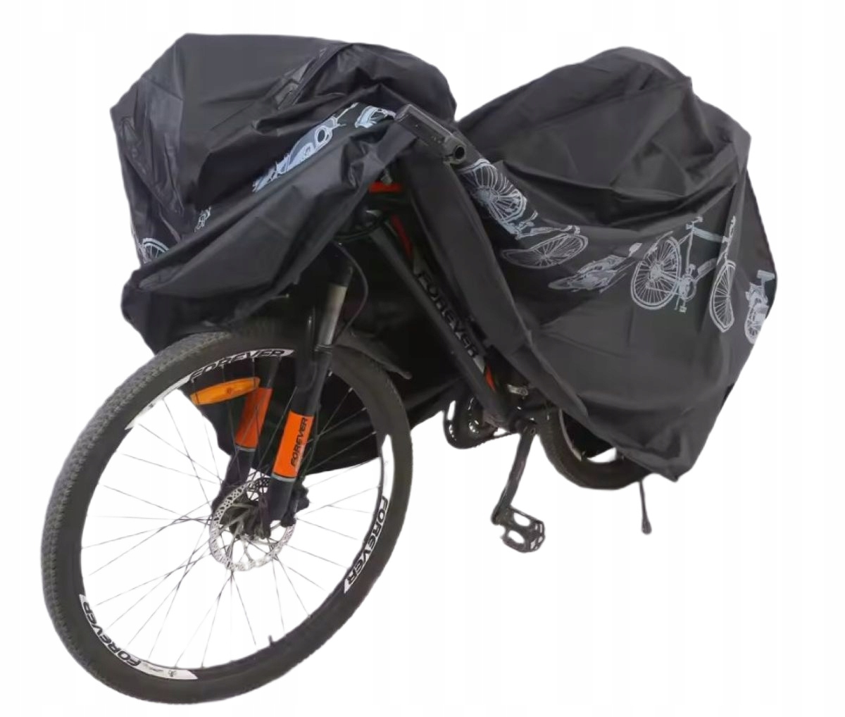 Pokrowiec Plandeka Wodoodporna Uv Na Rower Motocykl Skuter