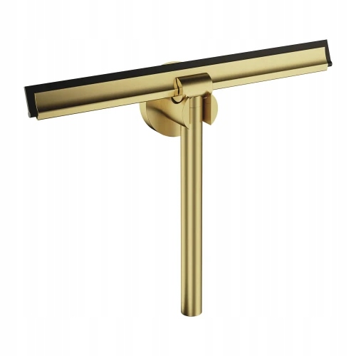 Omnires Uni stěrka na vodu s rukojetí, kartáčovaná mosaz UN10910BSB