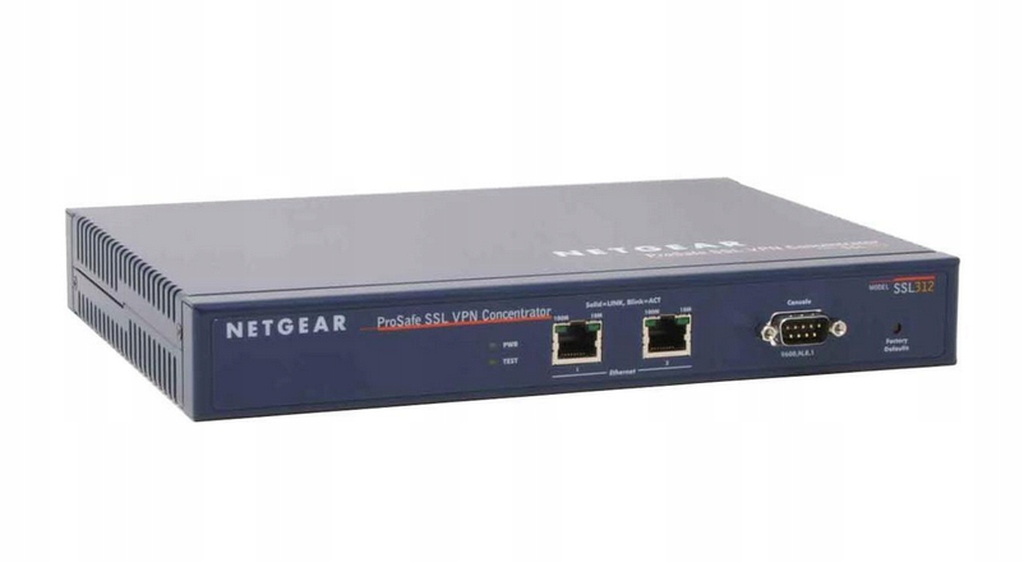 Vpn Koncentrátor Netgear Prosafe SSL312 2x10/100Mpb