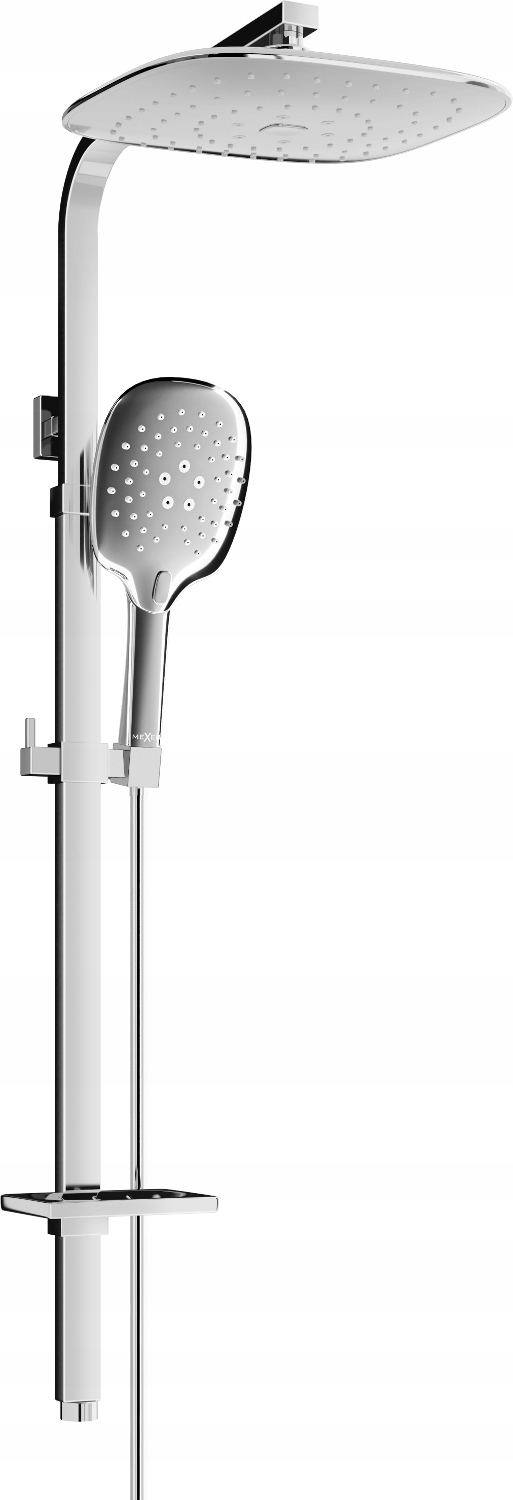 

Mexen Q22 Kolumna Prysznicowa Natynkowa Chrom