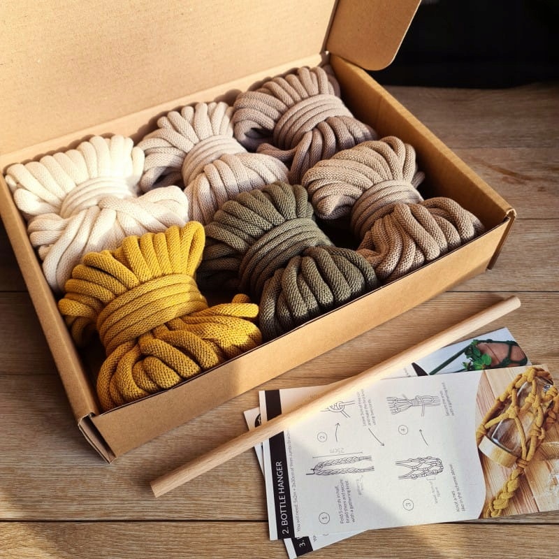 Kreativní sada Bobbiny Jumbo Earthy 6 barev