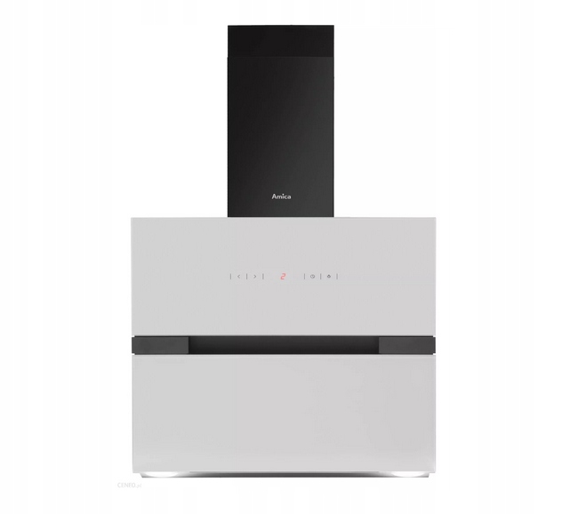 Odsávač Amica Integra OKC653SW 60 cm bielo-čierny