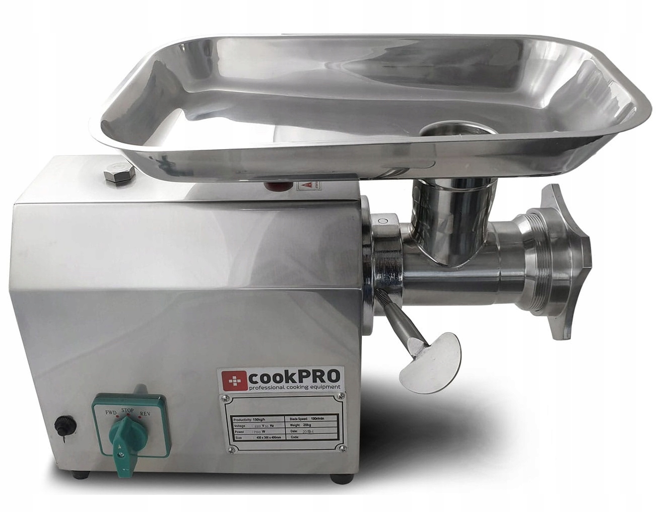 Vlk Na Maso Mlýnek Na Maso TC12 Nepřetržitý Provoz 3 Sítka 2 Nože Cookpro