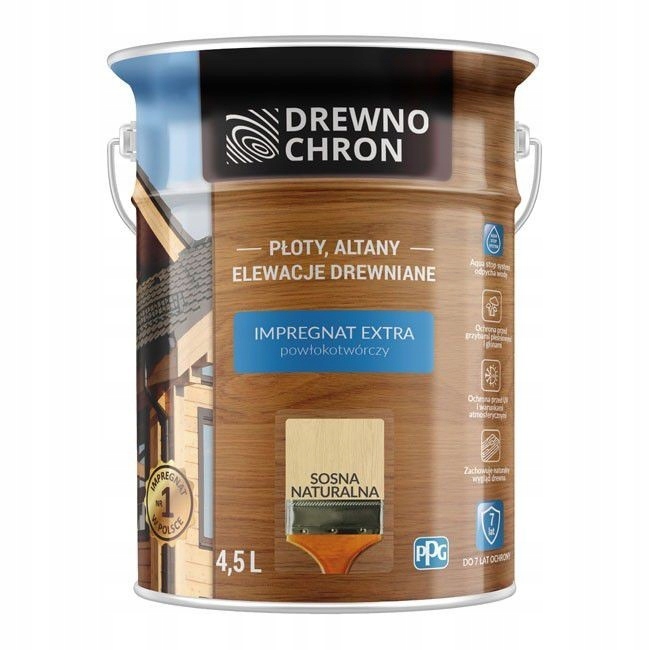 Drewnochron Impregnat Extra 4,5l Sosna Naturalna