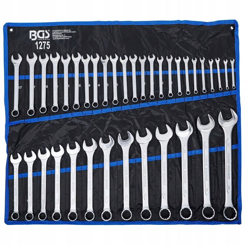 Sada očkoplochých kľúčov 6-32 mm 37 ks Bgs 1275