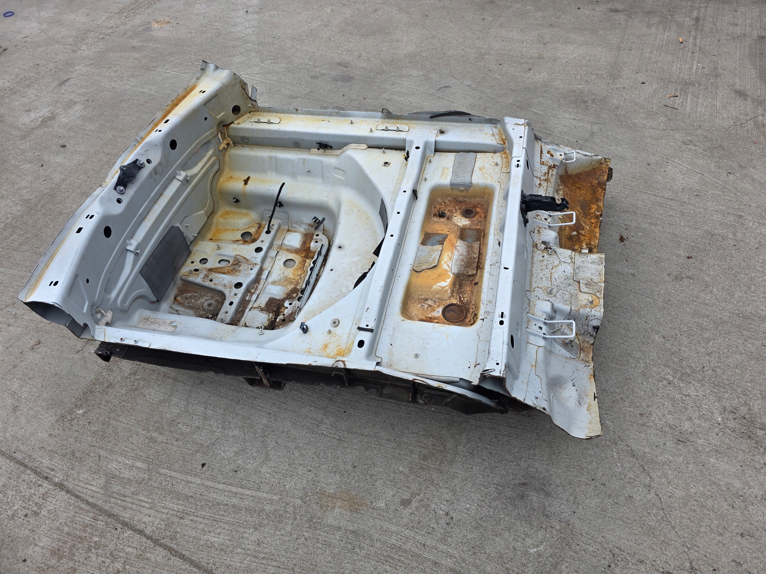 sump rear panel TYLNI AUDI A4 B9 sedan 8W5 original LS9R !!