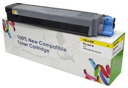 Toner Cartridge Web Yellow Oki ES8460 náhradní