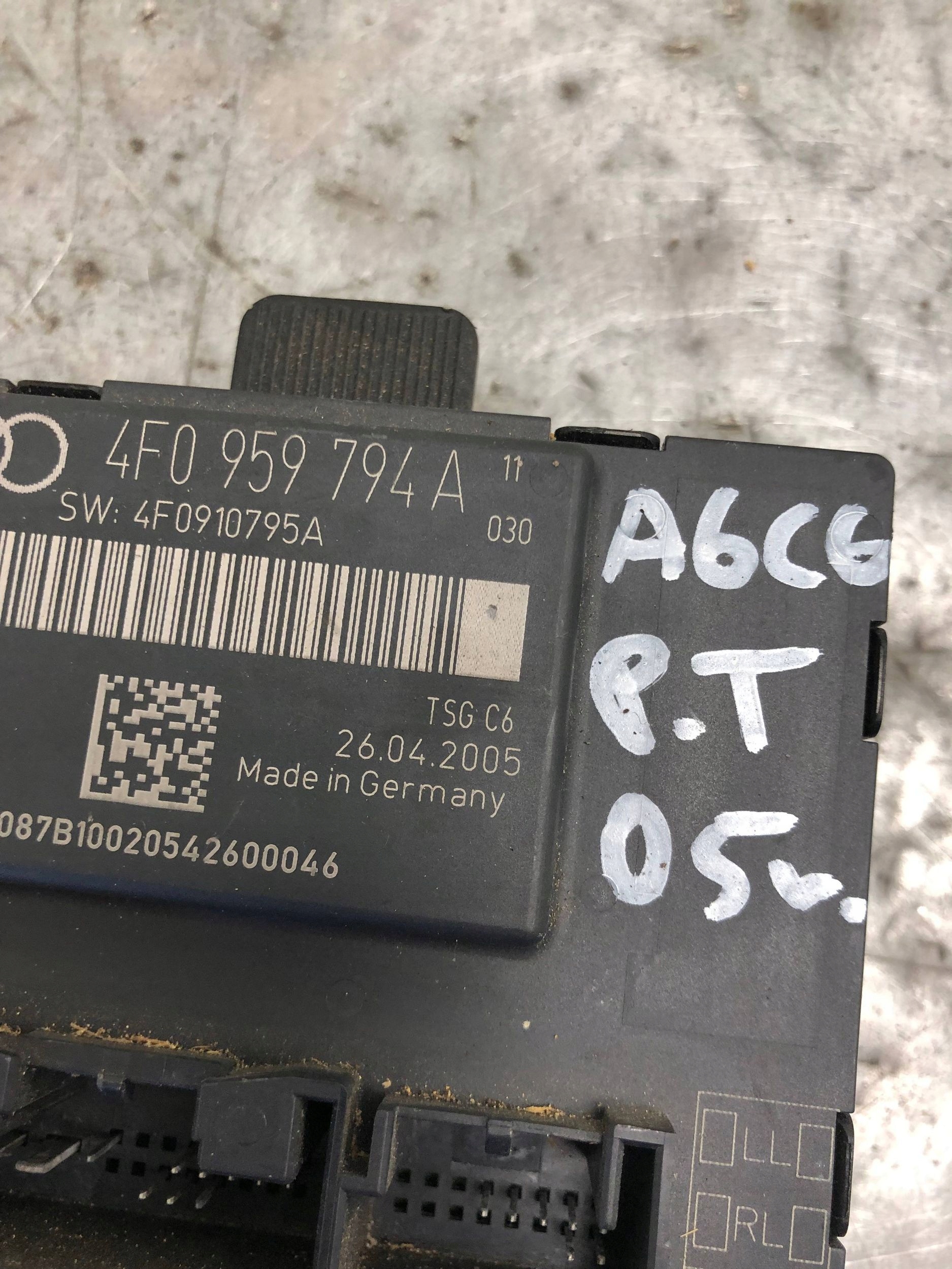 modul Tür rechts heck AUDI A6 C6 4F0959794A