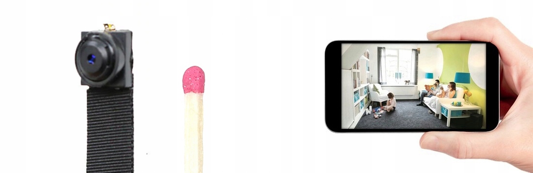 MINI KAMERKA WiFi ANDROID iOS REAGUJĄCA NA RUCH Model Micro