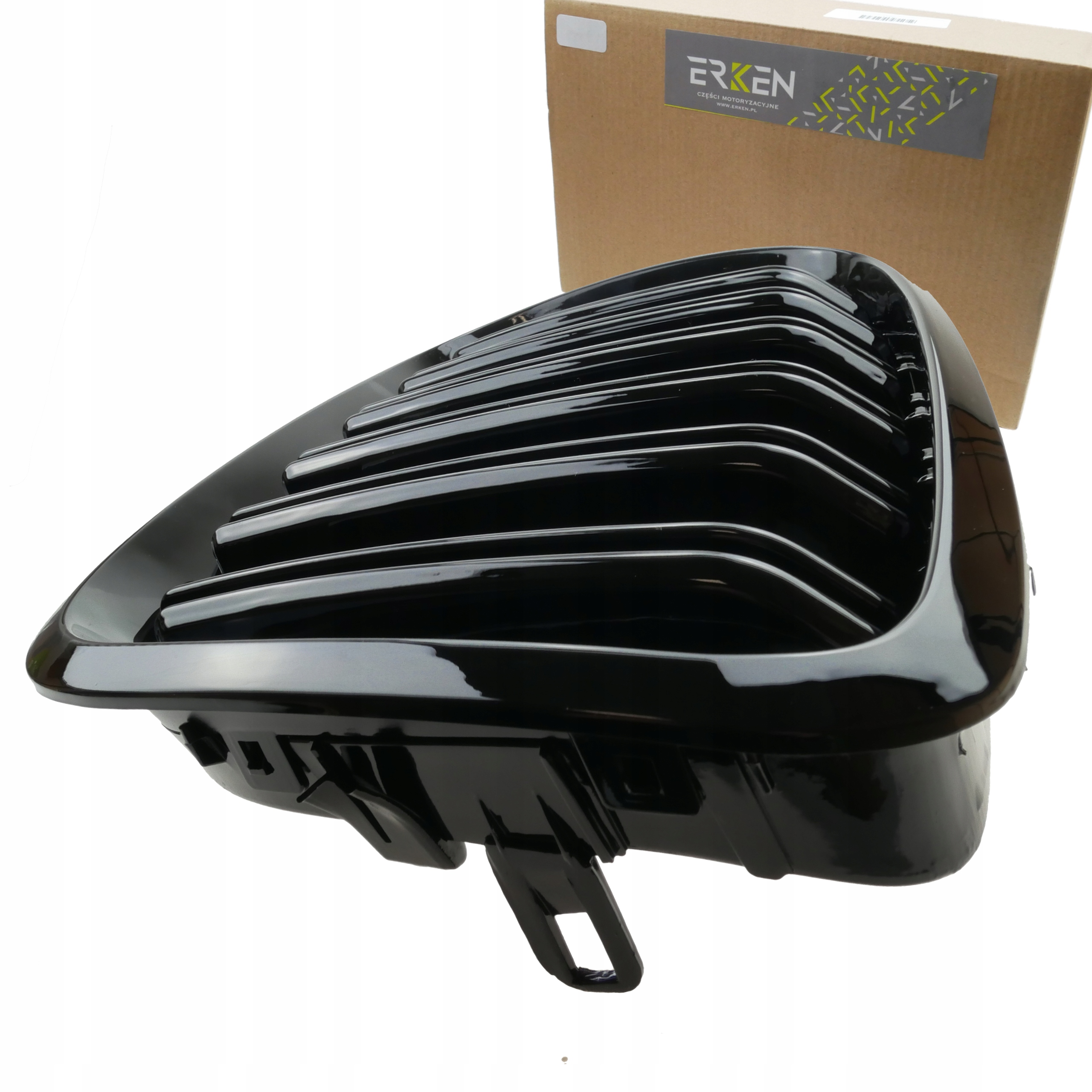 Nerki atrapa grill CZARNY POŁYSK BMW X5 E70 X6 E71 Producent części Erken