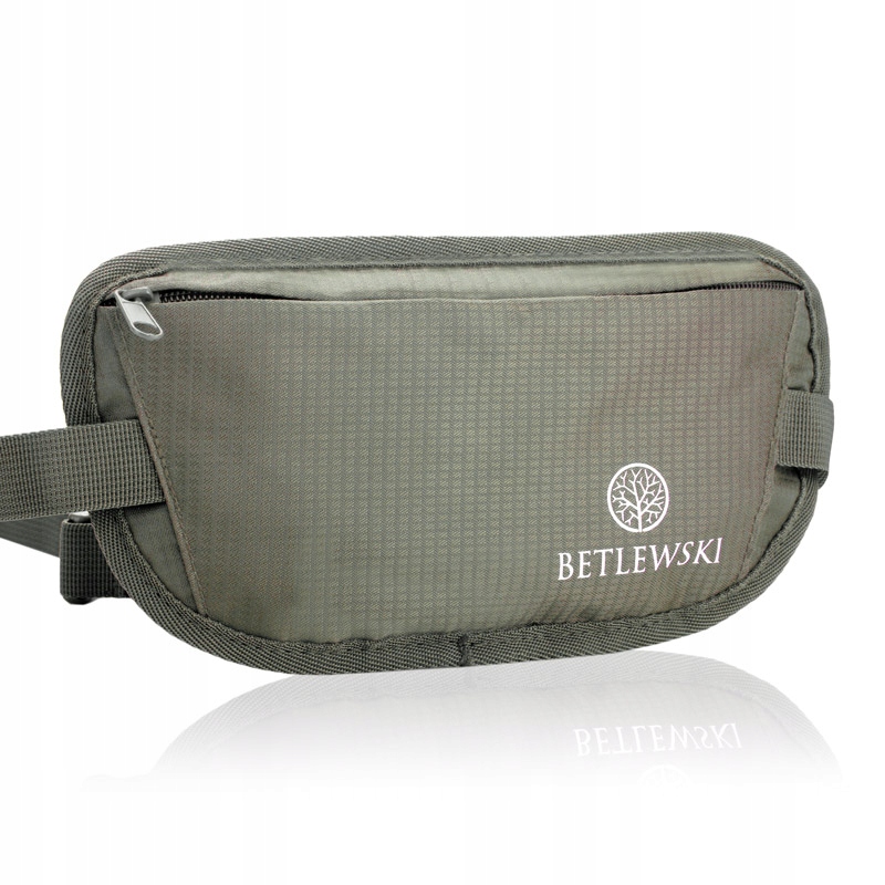 BETLEWSKI saszetka nerka męska mała sportowa pas elegancka biodrowa lekka