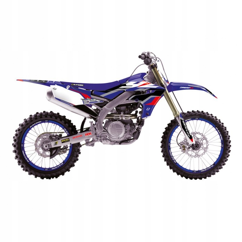 Sada Nálepiek (oklein) Yamaha Yz 250F 19-23, Yz 450F 18-22 Modrá