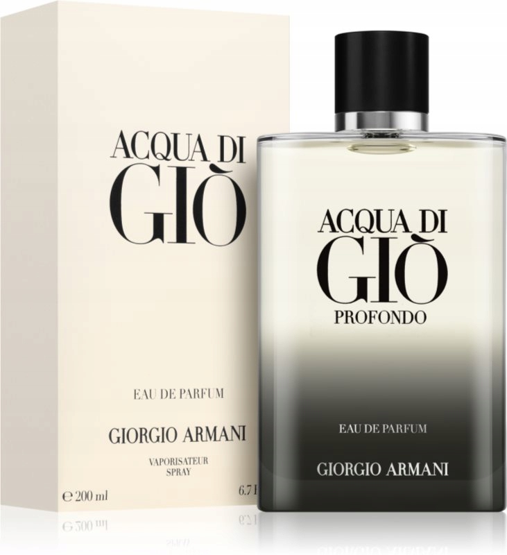 Giorgio Armani Acqua DI Gio Pour Homme Parfémovaná Voda 200 ML