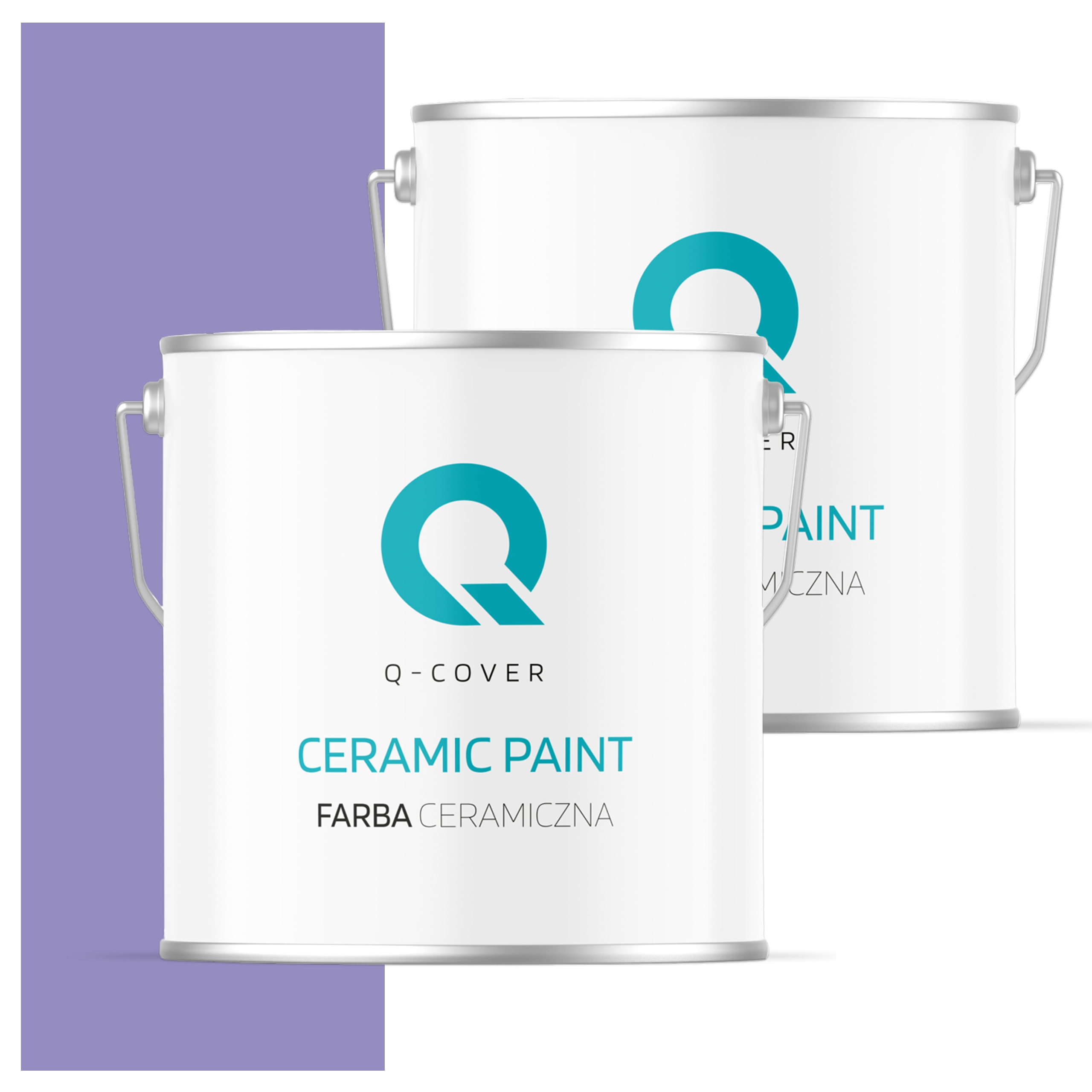 Keramická umývateľná farba na interiér 5L Hlboká matná farba Levanduľová H2629