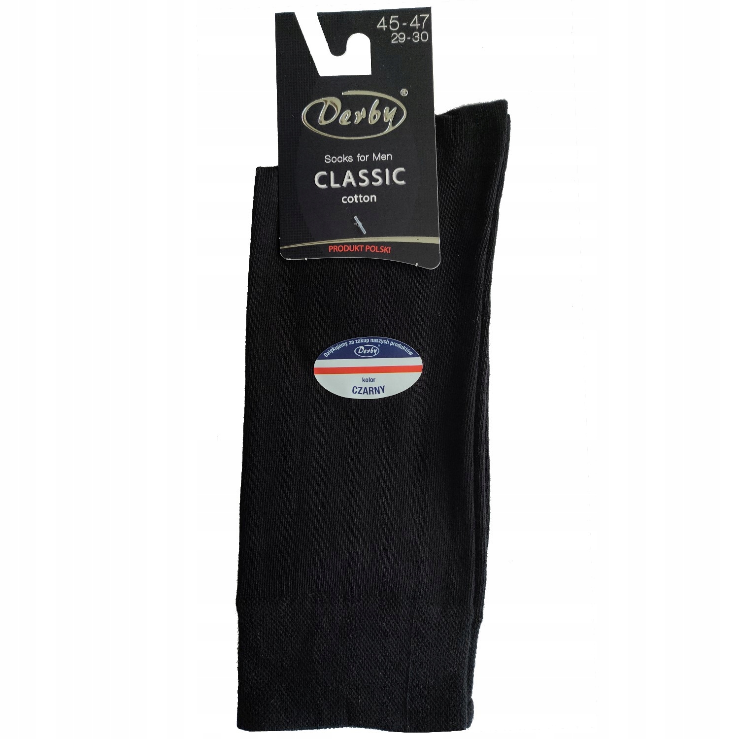 

Skarpety garniturowe Derby Classic czarne