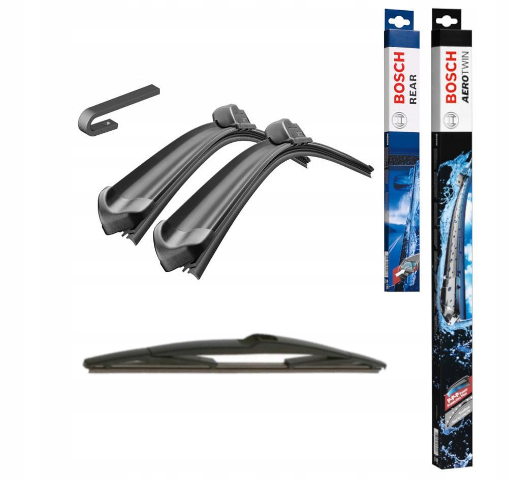 3 397 - Щітки склоочисника Bosch спереду і ззаду Smart Forfour 04-06