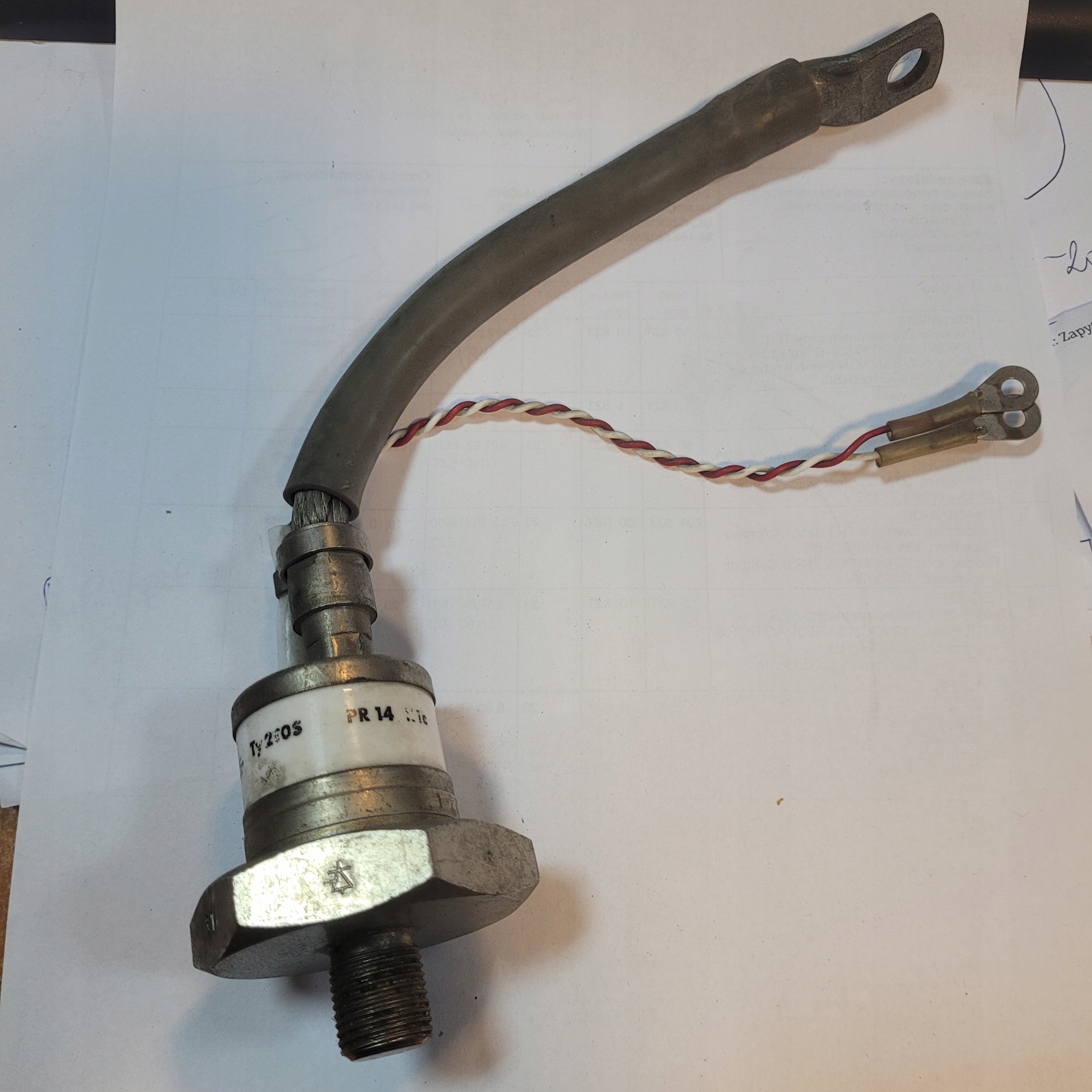 Tyrystor TY 2605 ASEA Kod producenta TY 2605 ASEA