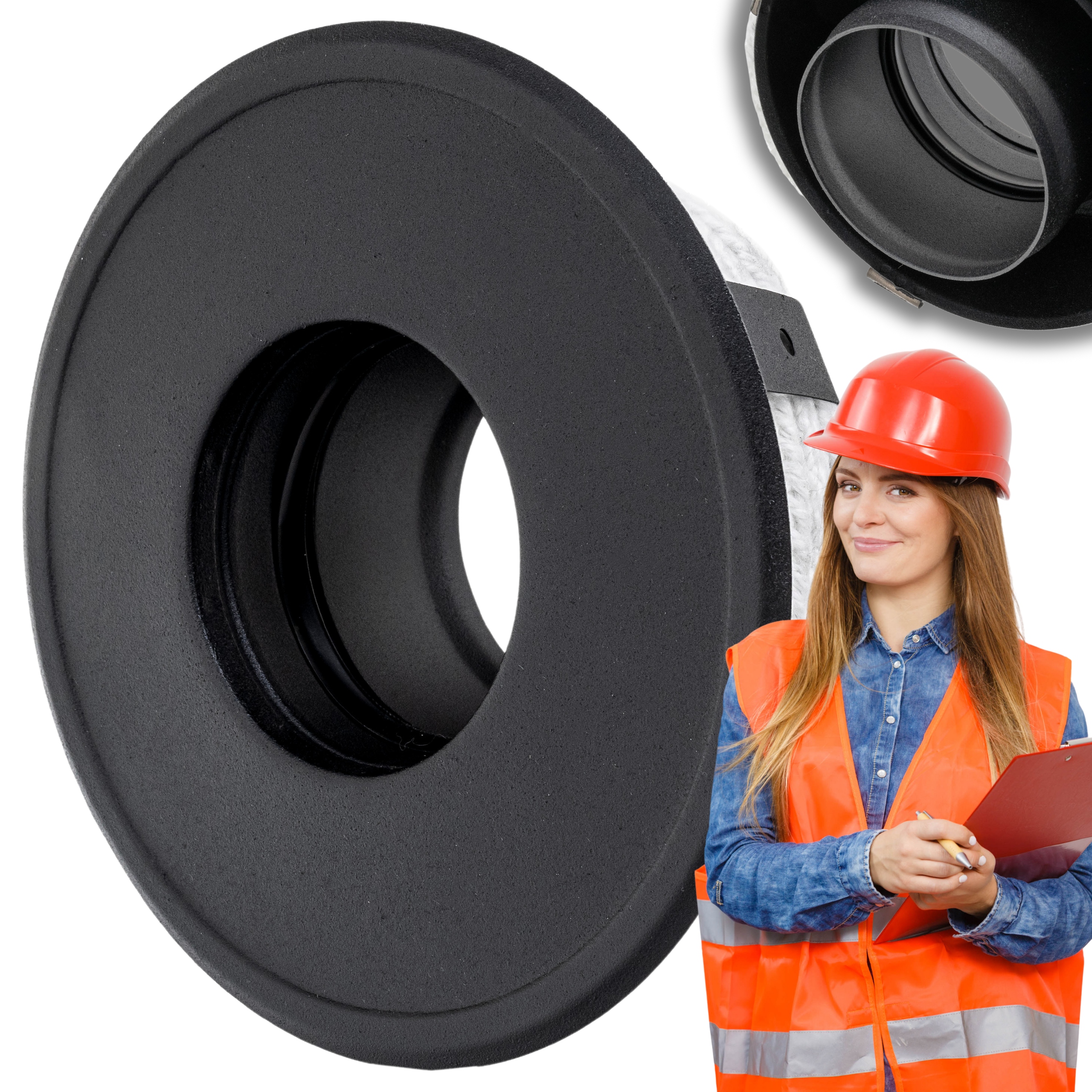 Vložka Ø 100 mm Ø 150 mm do pecí na pelety Darco Spkp Piec Komin Pelet