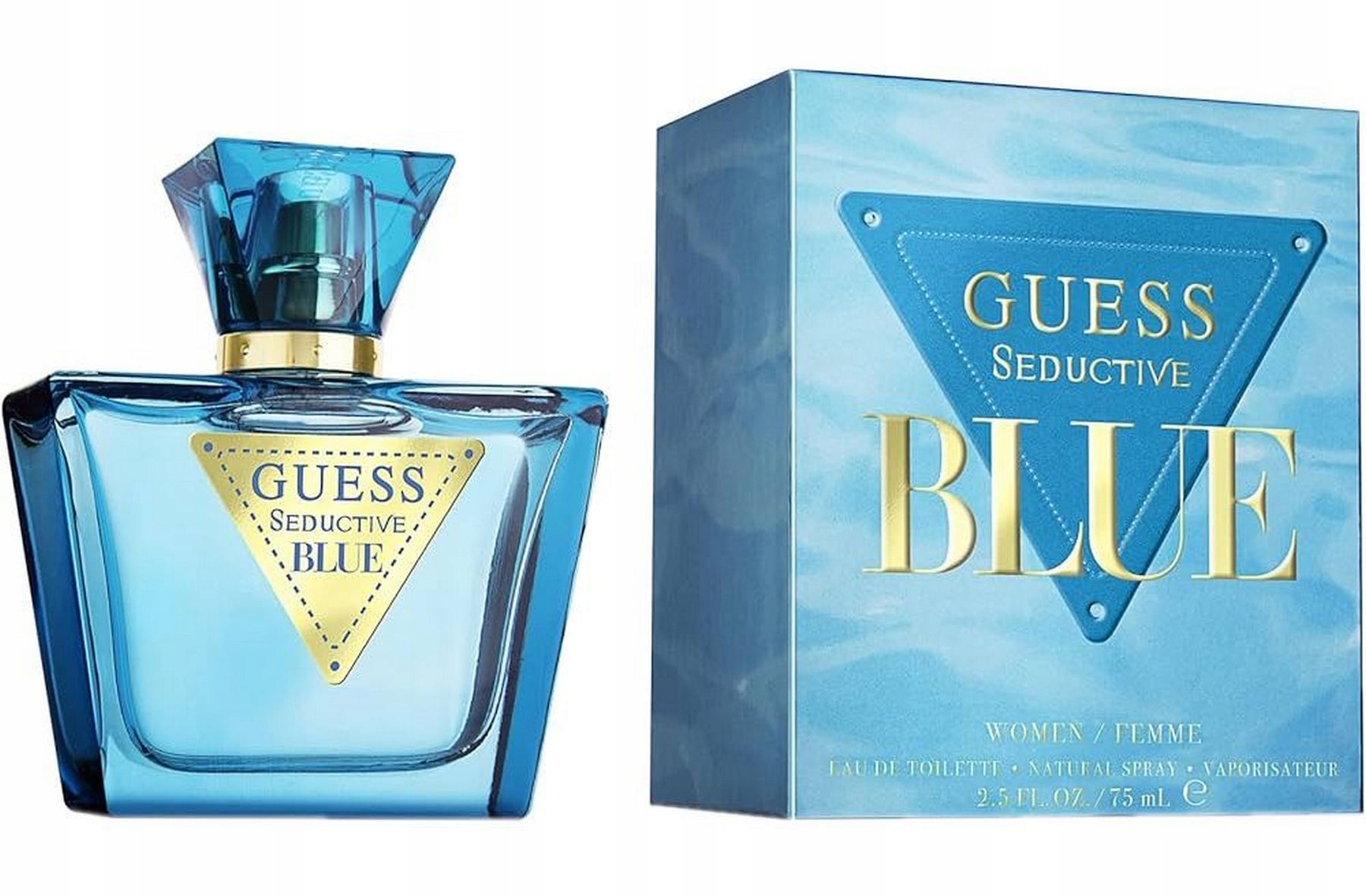 Guess Seductive Blue Edt 75 ML Folia