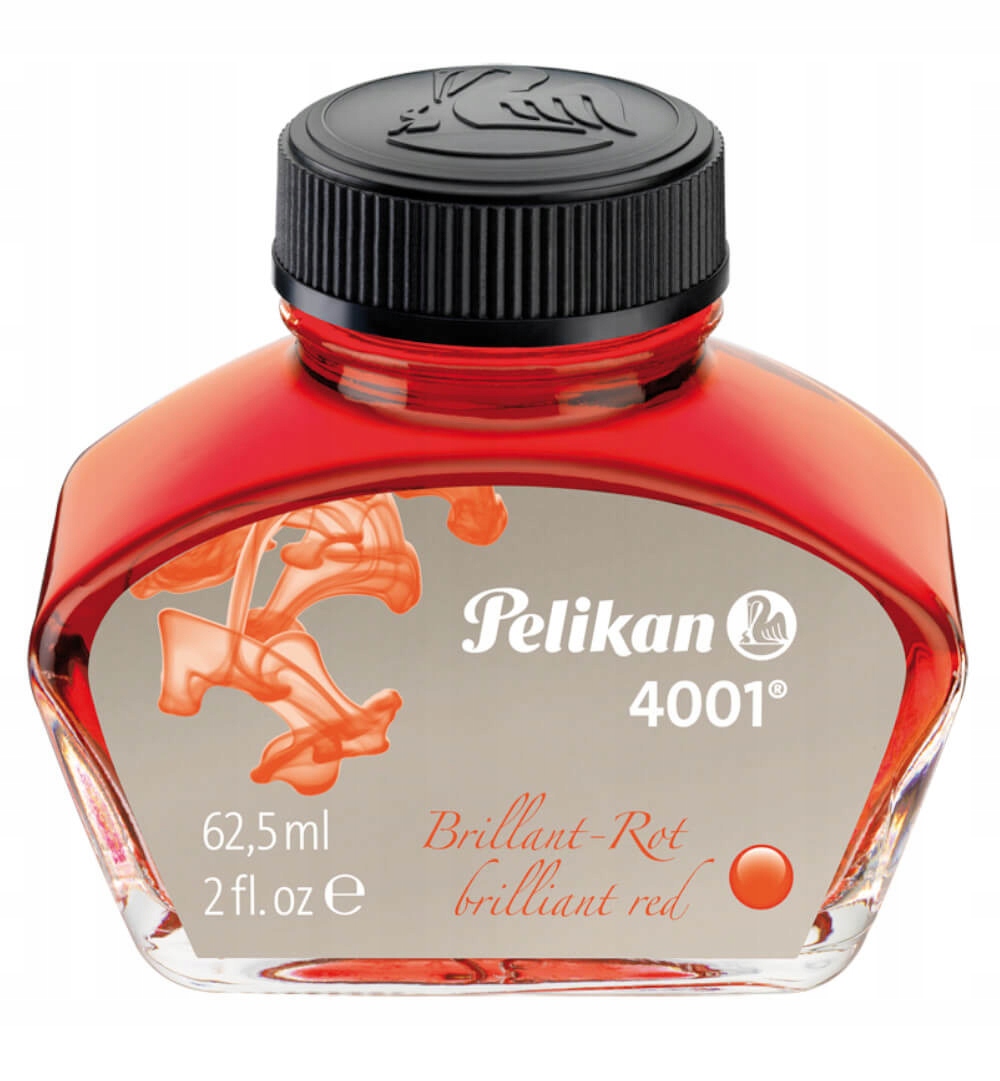 

Atrament 4001 do pióra czerwony 62,5ml Pelikan