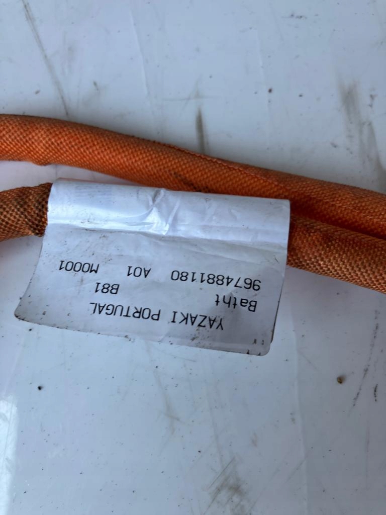 wiring BATERII DS5 HYBRID4 9674881180