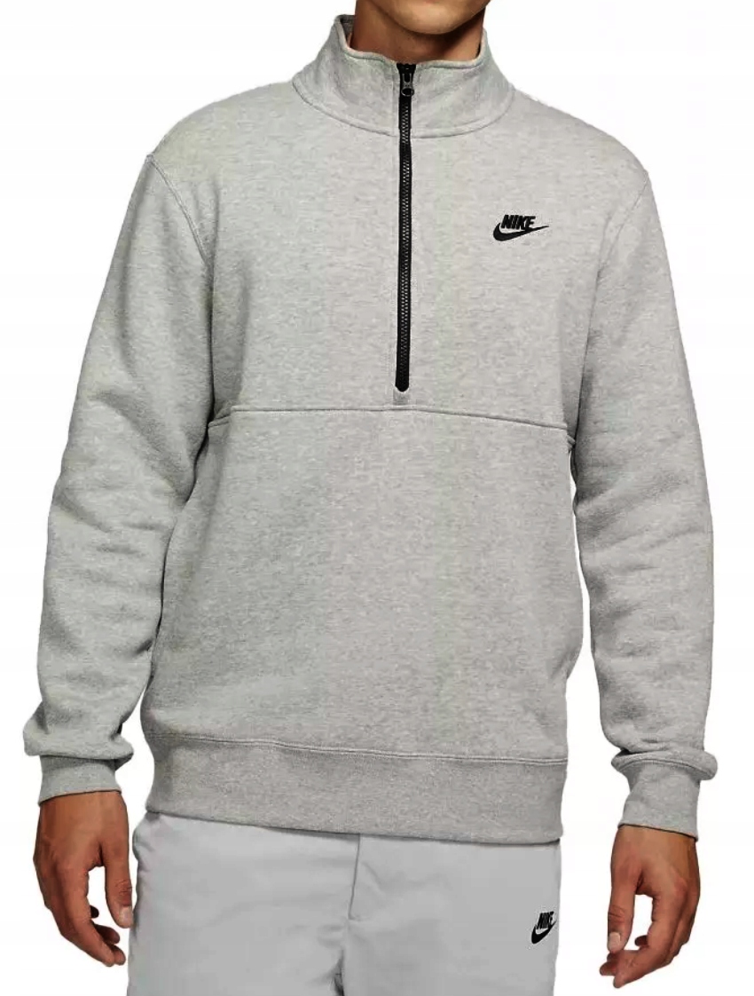 Pánská mikina Nike Sportswear Club 1/2 zip DD4732-064 XL