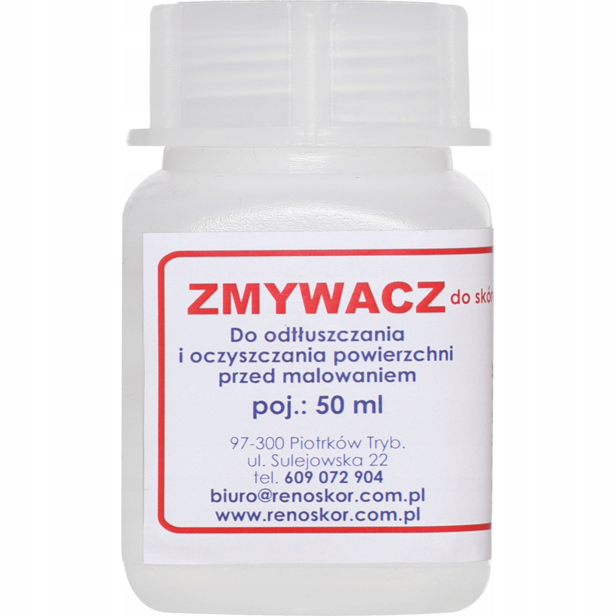 Zmywacz do skóry odtłuszczacz Renoskór 50ml