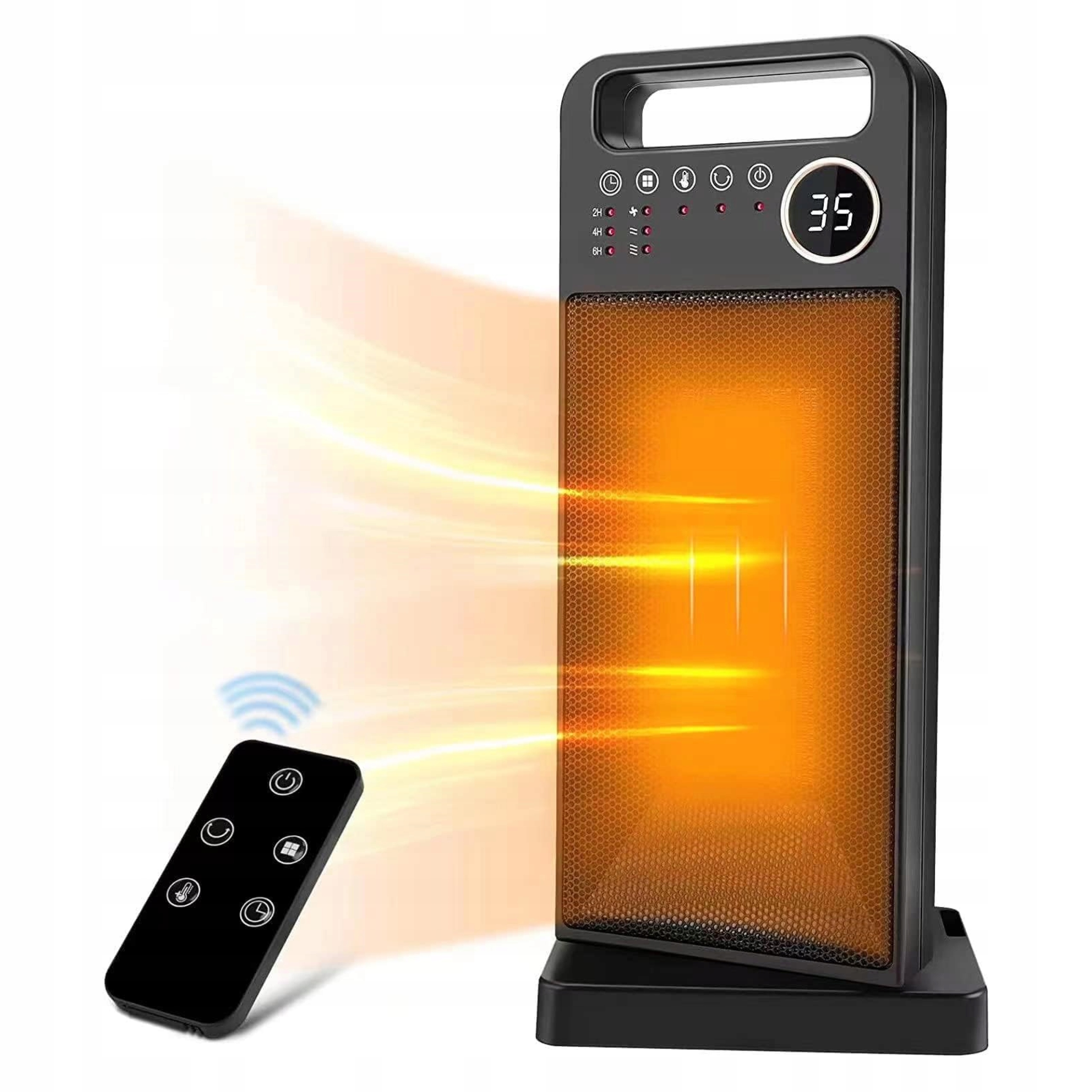 Domácí Otočný Keramický Elektrický Termoventilátor 2000 W