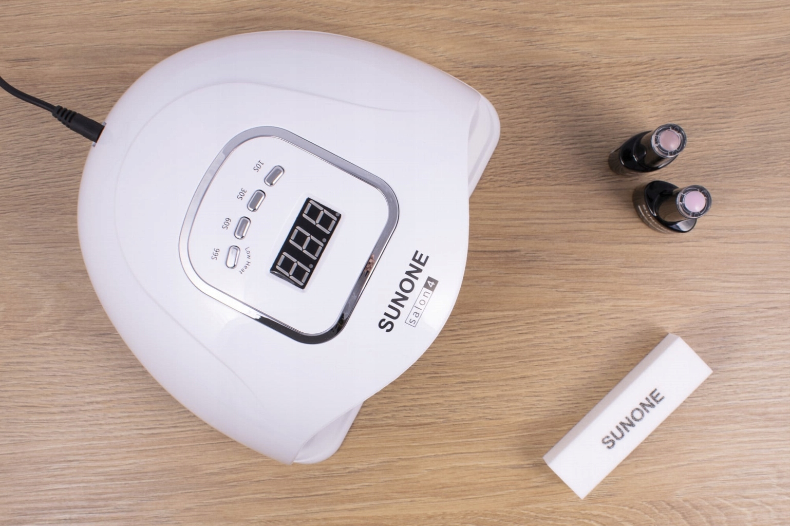 Lampa UV LED Sunone Salon 4 90W sensor ruchu timer Rodzaj LED+UV