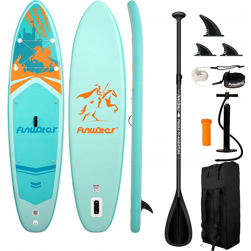 Deska do pływania Sup FunWater SUPFW70A 3,5m (turkusowy)