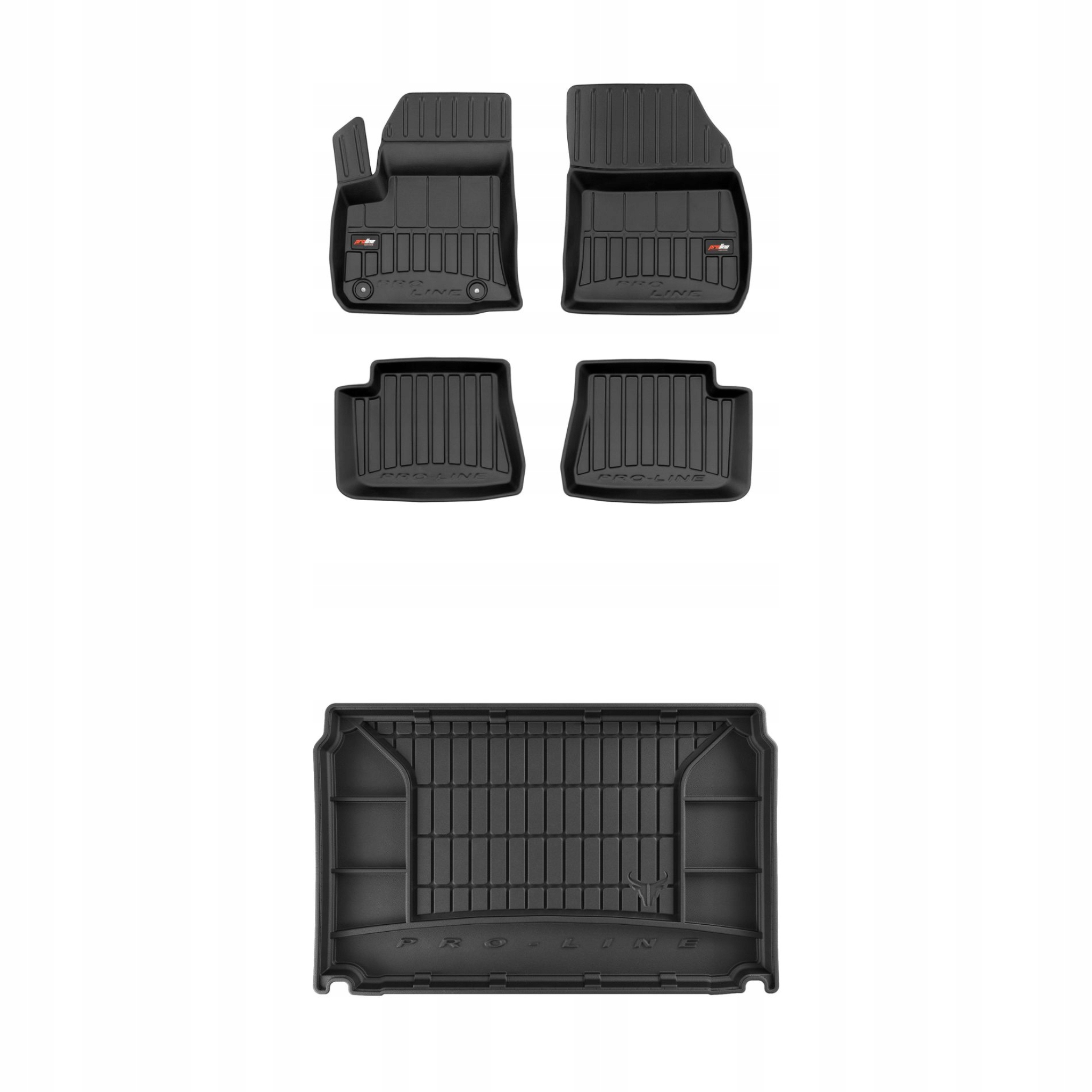 Sada gumových kobercov a rohoží pre Opel Corsa-e od roku 2019