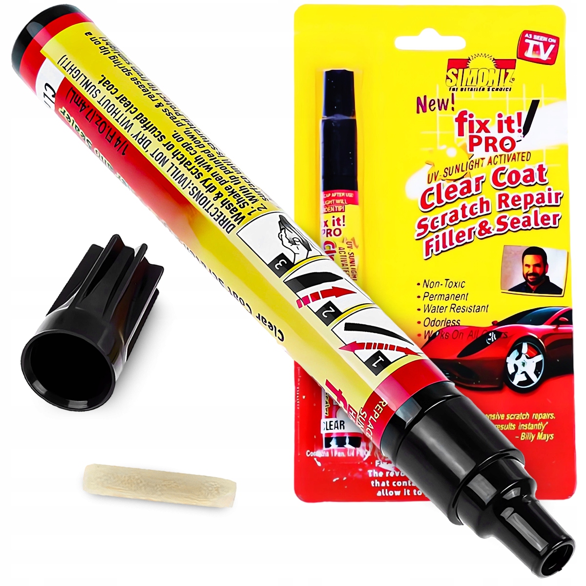 Kredka Do Usuwania Rys Karoserii Samochodowa Marker Flamaster Fix Pro Pisak