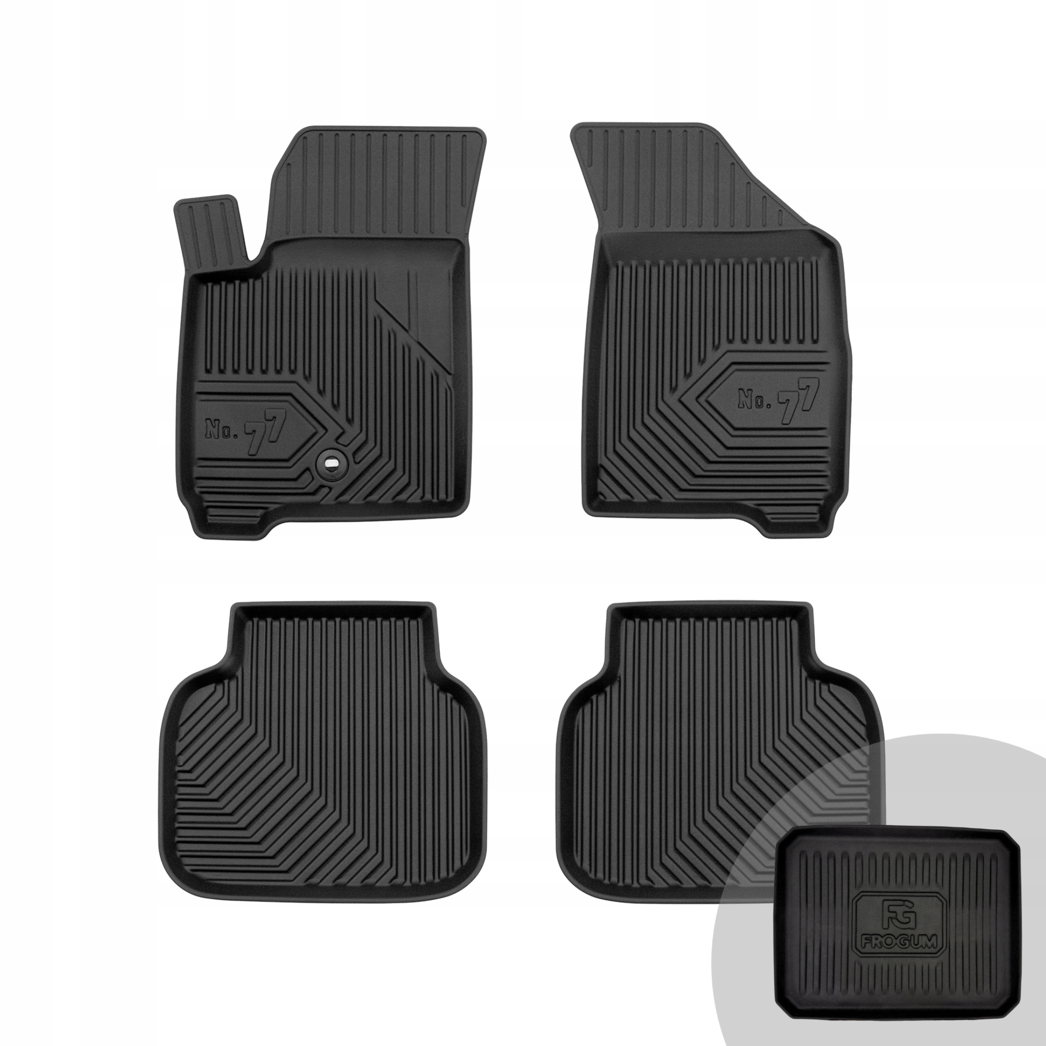 Frogum Koberce do auta pro Dodge Journey I, pro Fiat Freemont