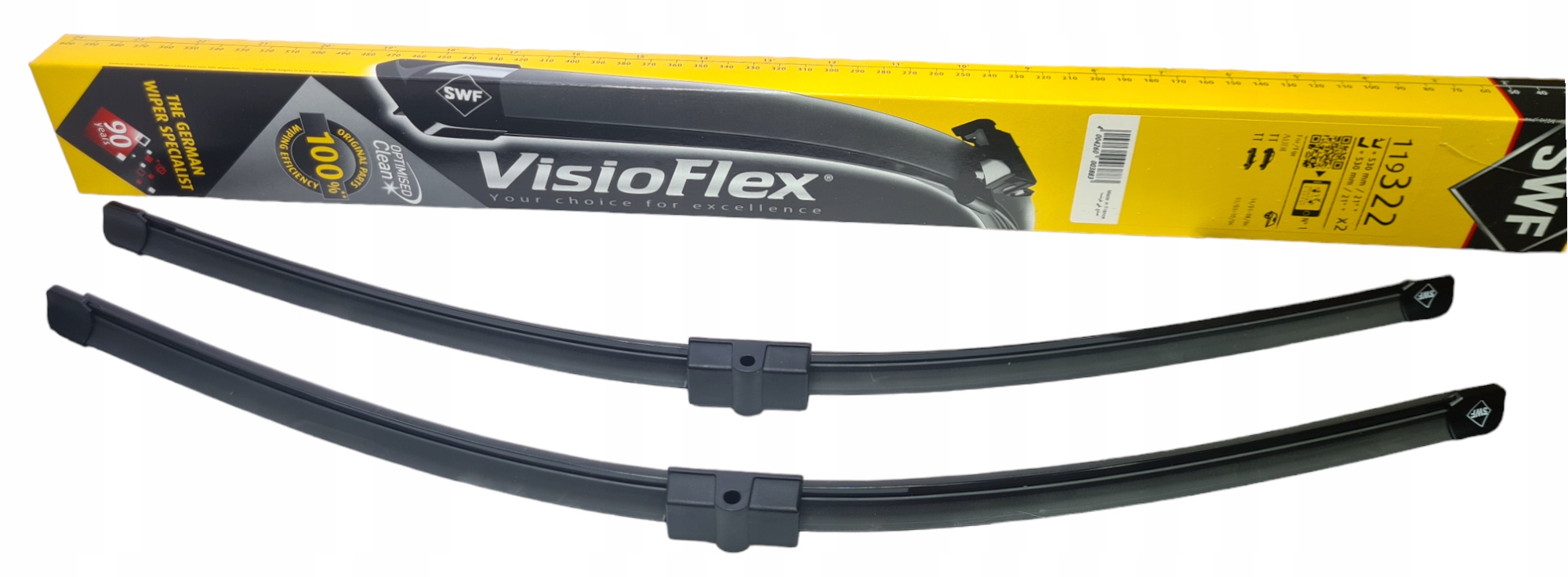 2X Wycieraczki Przód Swf 530MM 530MM Audi Tt 1998-