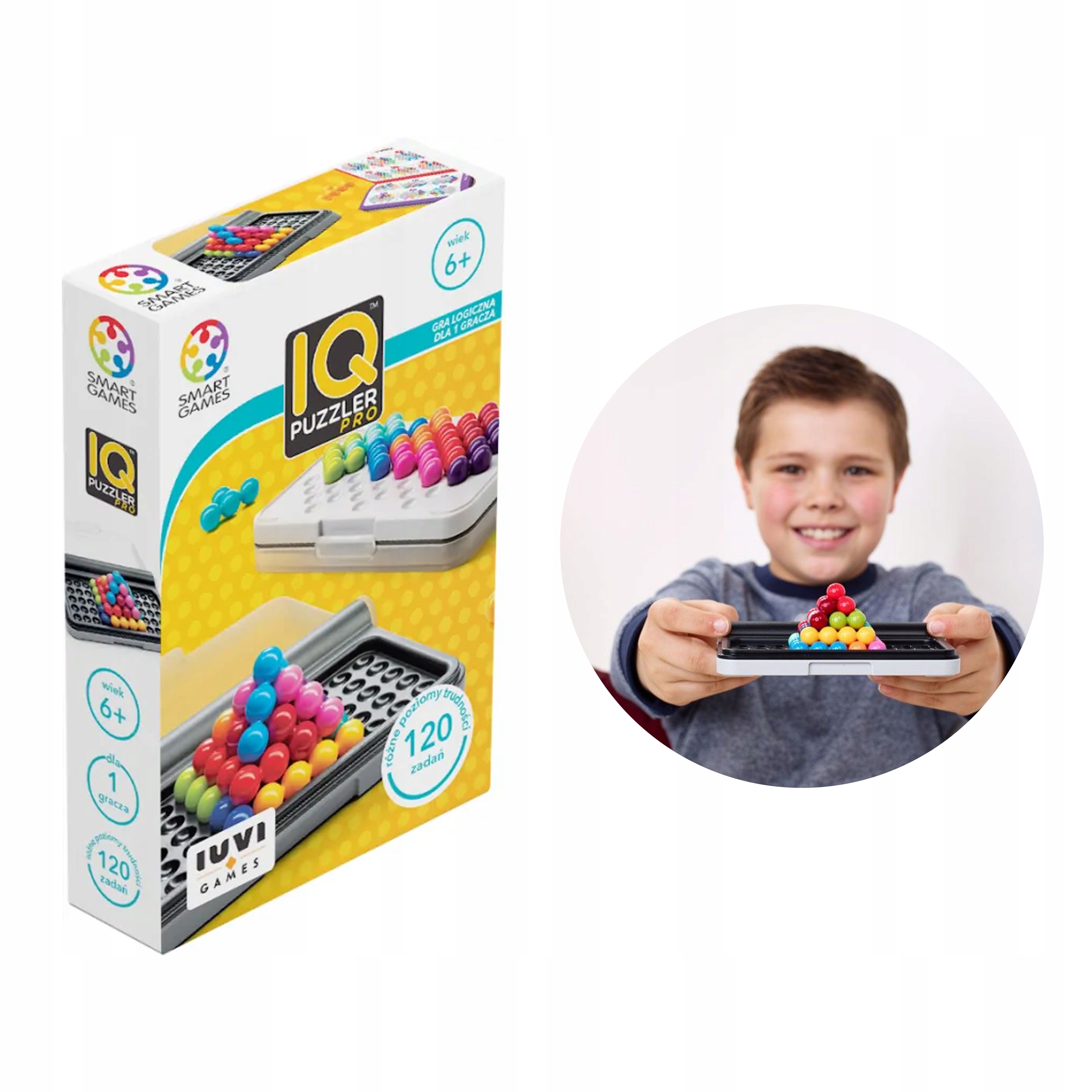 Smart Games Gra Logiczna Iq Puzzler Pro